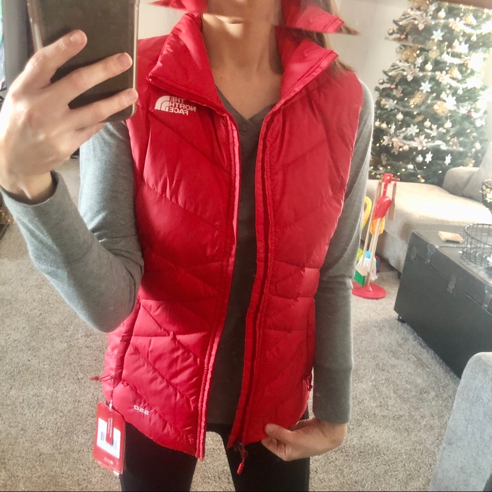 North face puffer vest